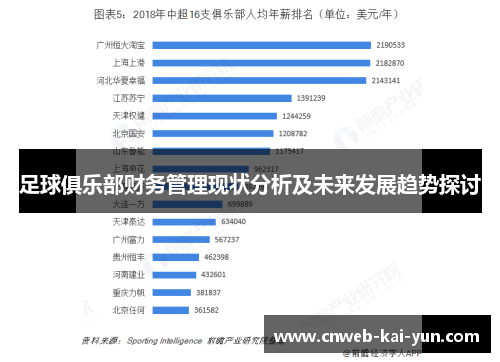 足球俱乐部财务管理现状分析及未来发展趋势探讨