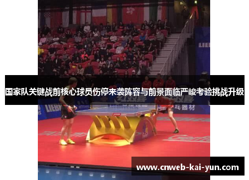 国家队关键战前核心球员伤停来袭阵容与前景面临严峻考验挑战升级