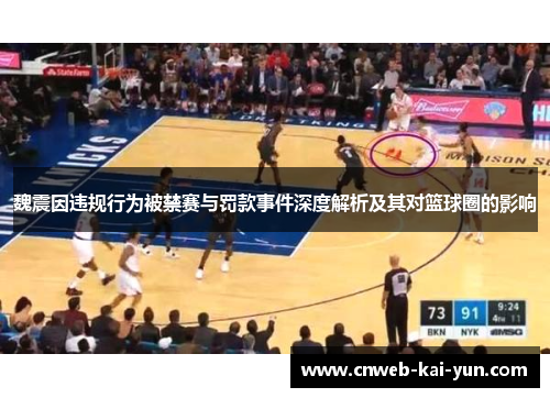 魏震因违规行为被禁赛与罚款事件深度解析及其对篮球圈的影响 魏震因违规行为被禁赛与罚款事件深度解析及其对篮球圈的影响