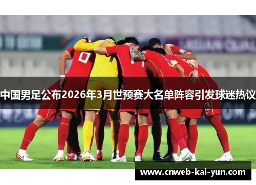 中国男足公布2026年3月世预赛大名单阵容引发球迷热议
